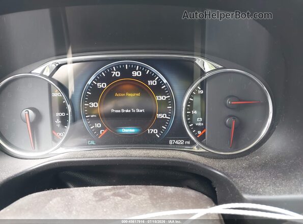 1GKKNPLS9JZ177907 2018 GMC ACADIA Red Vista de los asientos traseros