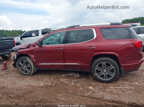 1GKKNPLS9JZ177907 2018 GMC ACADIA Red Vista interior de 360 grados
