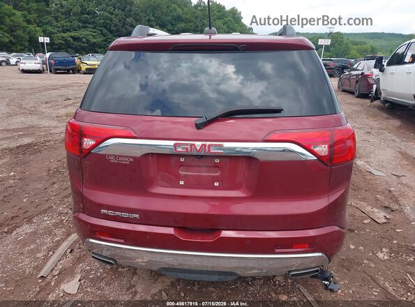 1GKKNPLS9JZ177907 2018 GMC ACADIA Red 
