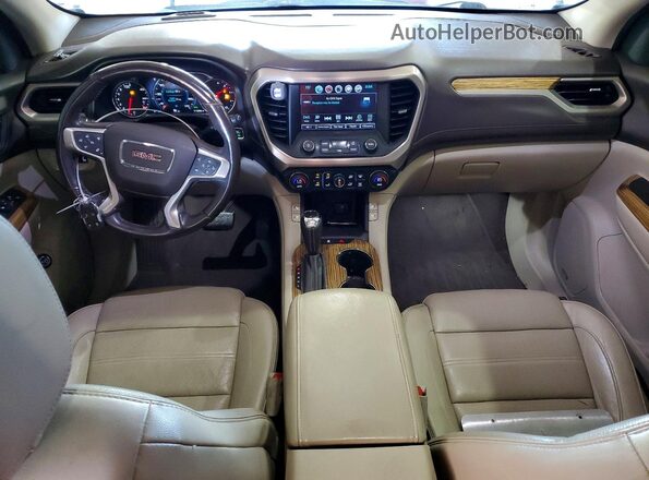 1GKKNPLSXHZ180857 2017 GMC ACADIA White წინა პანელის ხედი