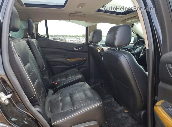 1GKKNPLSXHZ199103 2017 GMC ACADIA Black Вид задньої частини салону