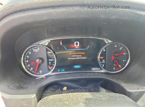 1GKKNPLSXHZ199103 2017 GMC ACADIA Black Вид щитка приладів