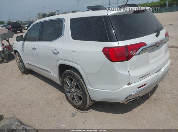 1GKKNPLSXHZ240832 2017 GMC ACADIA Белый Задняя левая четверть