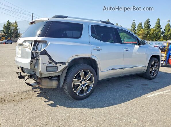 1GKKNPLSXHZ320857 2017 GMC ACADIA Silver Rear right