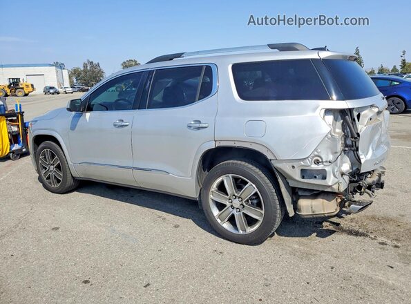 1GKKNPLSXHZ320857 2017 GMC ACADIA Silver Rear left