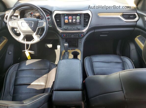 1GKKNPLSXHZ320857 2017 GMC ACADIA Silver Dashboard view