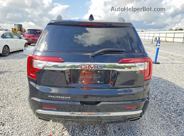 1GKKNPLSXMZ119180 2021 GMC ACADIA Black უკანა ხედი