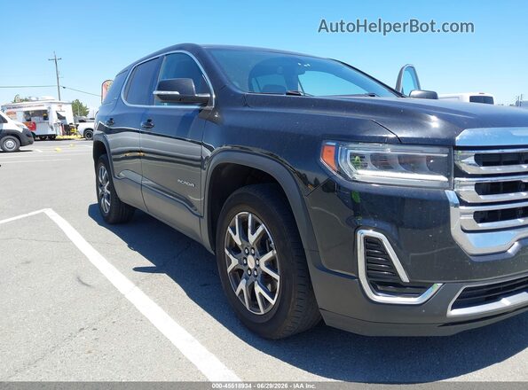 1GKKNRL43LZ214093 2020 GMC ACADIA Black Front view