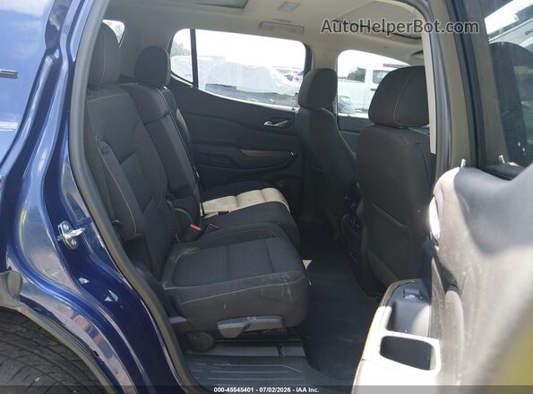 1GKKNRL46PZ137127 2023 GMC ACADIA Синий Вид наклейки с VIN-кодом