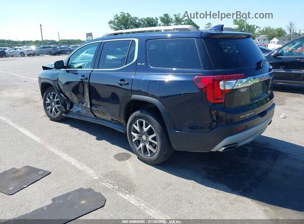 1GKKNRL47NZ153754 2022 GMC ACADIA Black Trasero izquierdo