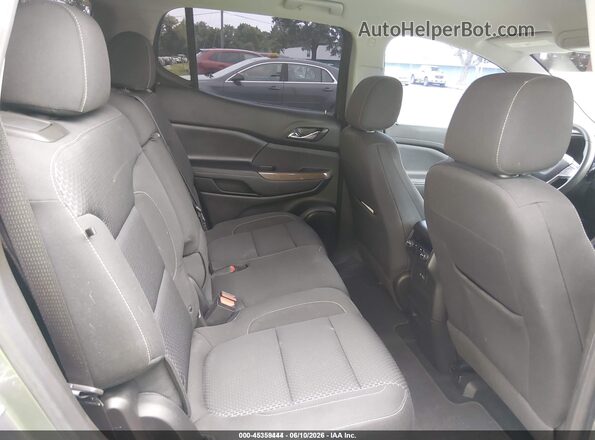 1GKKNRL48MZ185045 2021 GMC ACADIA Gray VIN sticker view