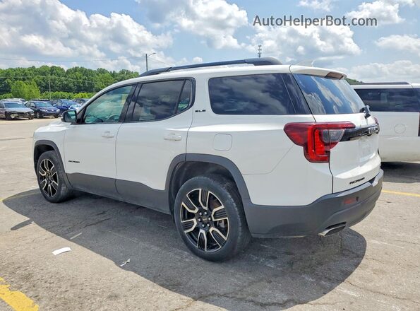 1GKKNRL49MZ110581 2021 GMC ACADIA Белый Задняя левая четверть