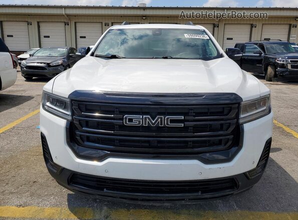 1GKKNRL49MZ110581 2021 GMC ACADIA Белый Вид спереди