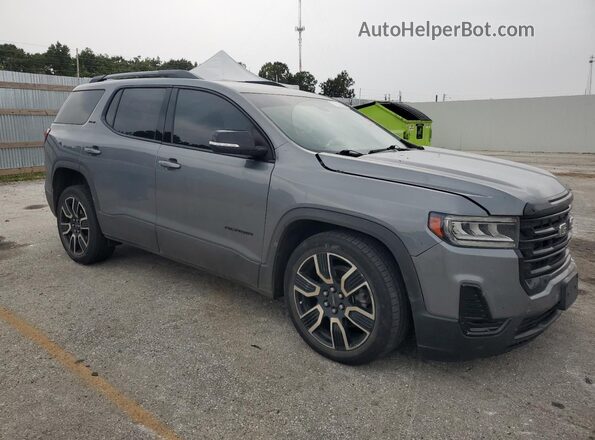 1GKKNRL4XMZ205618 2021 GMC ACADIA Gray Передня права чверть