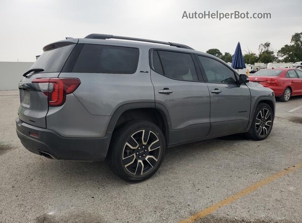1GKKNRL4XMZ205618 2021 GMC ACADIA Gray Задня права чверть