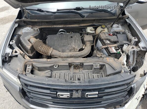 1GKKNRL4XMZ205618 2021 GMC ACADIA Gray Вид підкапотного простору
