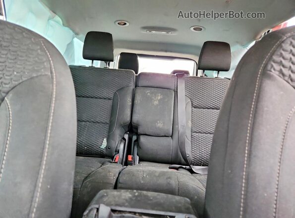 1GKKNRLA4KZ195302 2019 GMC ACADIA White Widok tylnych siedzeń