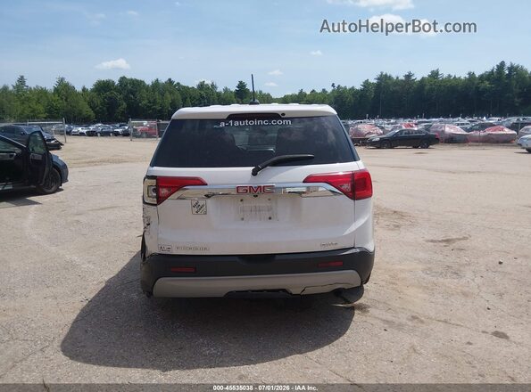 1GKKNRLA7JZ114758 2018 GMC ACADIA White 
