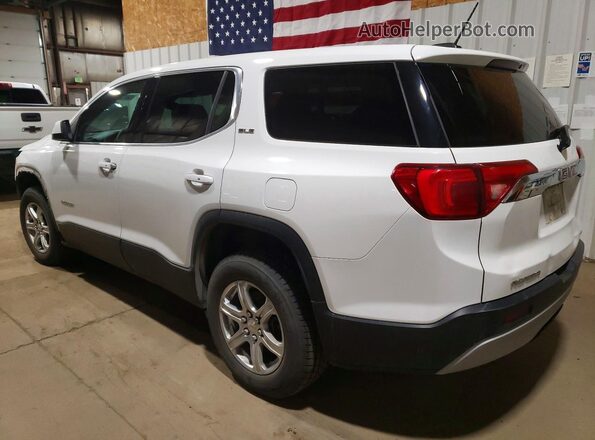 1GKKNRLA7KZ167882 2019 GMC ACADIA Белый Задняя левая четверть