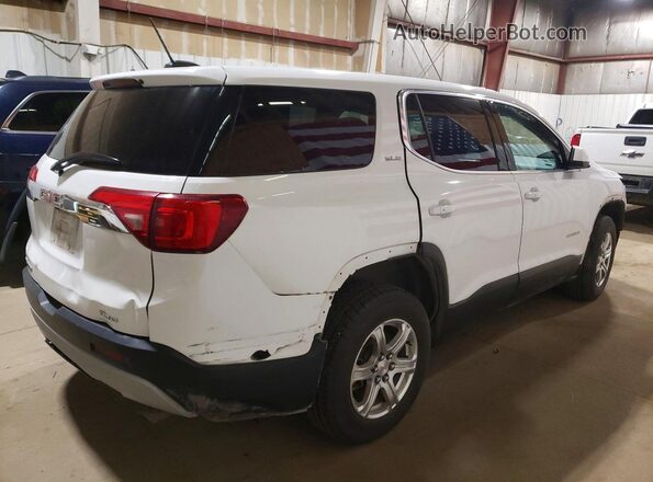 1GKKNRLA7KZ167882 2019 GMC ACADIA Белый Задняя правая четверть