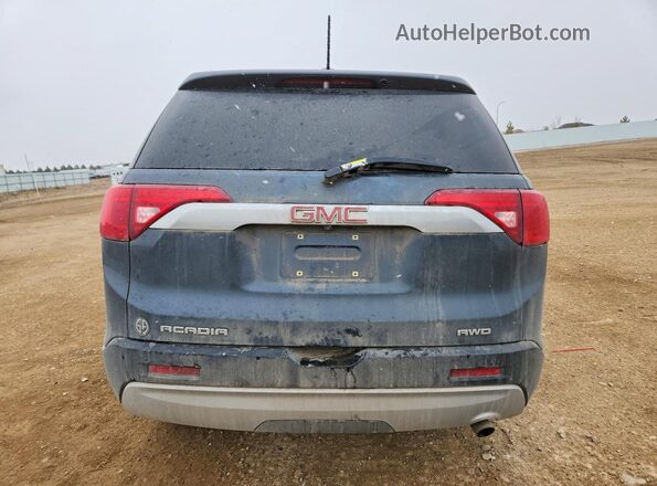 1GKKNRLA9KZ225331 2019 GMC ACADIA Blue Rear view