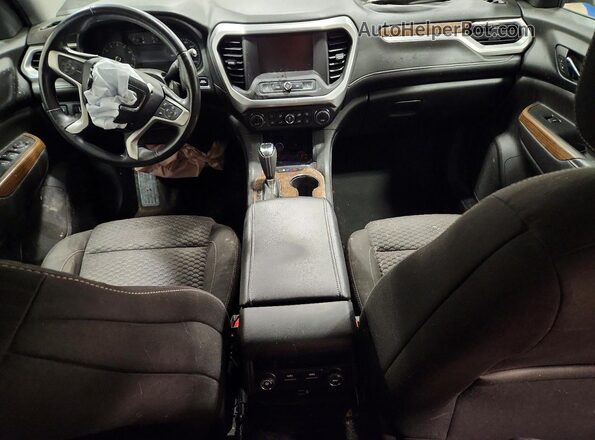 1GKKNRLAXHZ167870 2017 GMC ACADIA Black Dashboard view