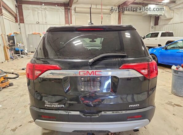 1GKKNRLAXHZ167870 2017 GMC ACADIA Black Rear view