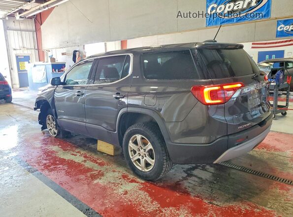 1GKKNRLAXJZ223604 2018 GMC ACADIA Gray Задня ліва чверть