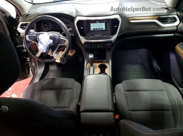 1GKKNRLAXJZ223604 2018 GMC ACADIA Gray Вид панелі приладів