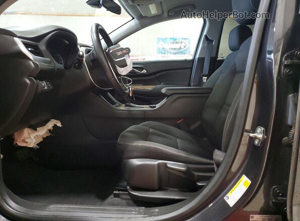 1GKKNRLAXJZ223604 2018 GMC ACADIA Gray Вид салону спереду