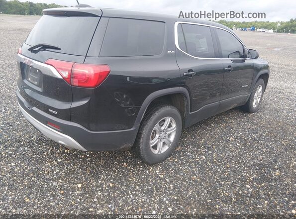 1GKKNRLAXKZ263098 2019 GMC ACADIA Black Tył prawy