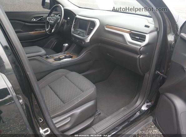 1GKKNRLAXKZ263098 2019 GMC ACADIA Black Widok wnętrza z przodu