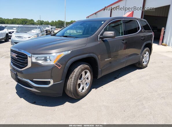 1GKKNRLAXKZ273338 2019 GMC ACADIA Коричневый Передняя левая четверть