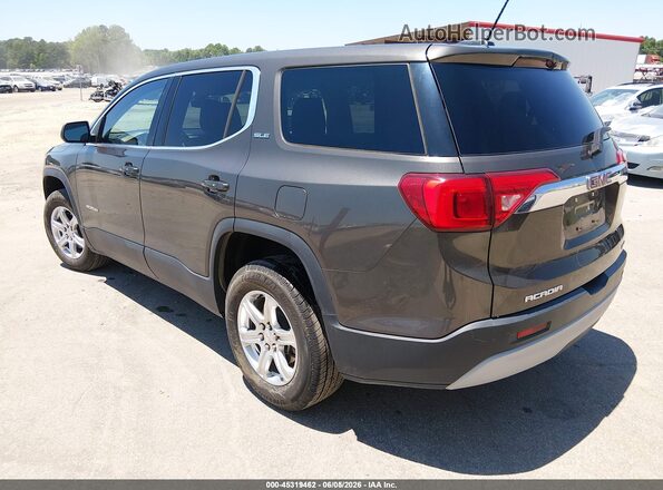 1GKKNRLAXKZ273338 2019 GMC ACADIA Коричневый Задняя левая четверть