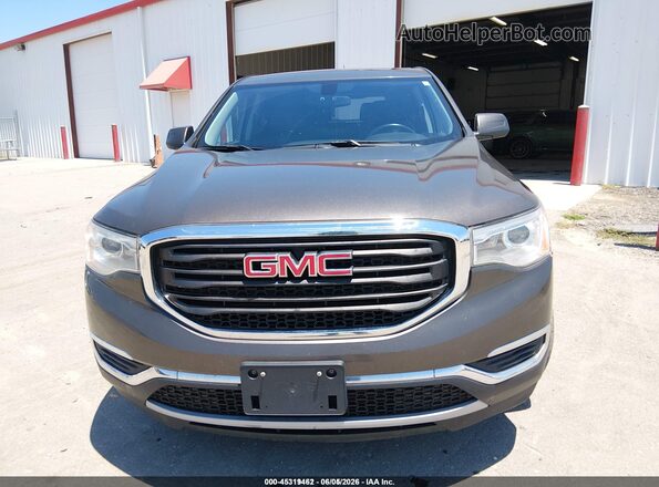 1GKKNRLAXKZ273338 2019 GMC ACADIA Коричневый Вид щитка приборов