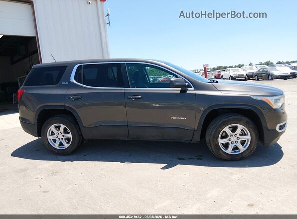 1GKKNRLAXKZ273338 2019 GMC ACADIA Коричневый Вид задней части салона