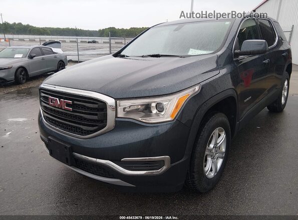 1GKKNRLAXKZ274957 2019 GMC ACADIA Blue Vista frontal
