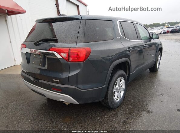 1GKKNRLAXKZ274957 2019 GMC ACADIA Blue Trasero derecho