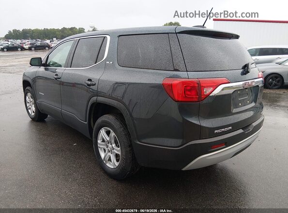 1GKKNRLAXKZ274957 2019 GMC ACADIA Blue Trasero izquierdo