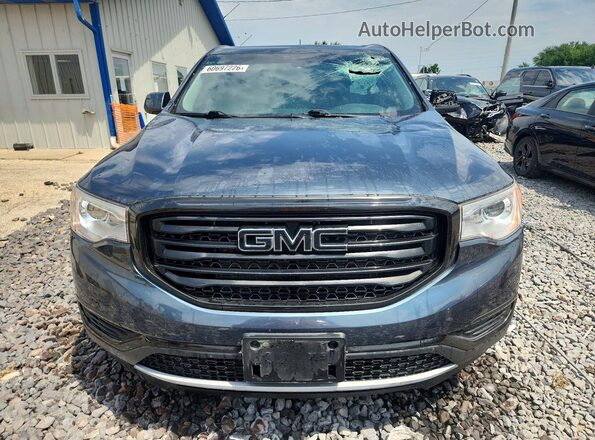 1GKKNRLS0KZ218681 2019 GMC ACADIA Gray Դիմացի տեսք