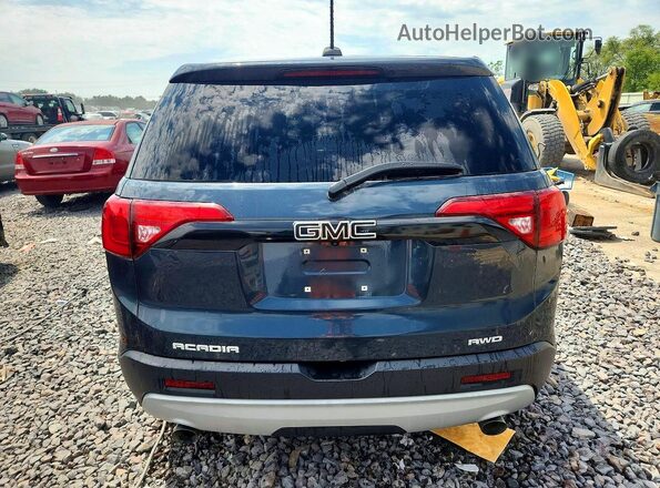 1GKKNRLS0KZ218681 2019 GMC ACADIA Gray Հետևի տեսք