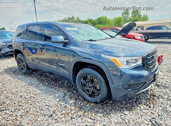 1GKKNRLS0KZ218681 2019 GMC ACADIA Gray Առջևի աջ