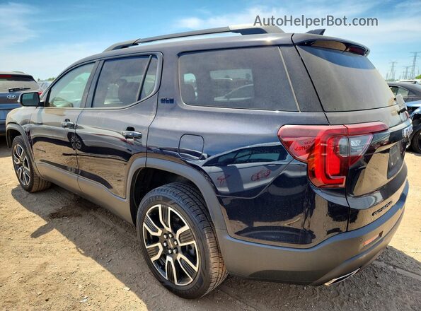 1GKKNRLS1MZ208180 2021 GMC ACADIA Black Հետևի ձախ