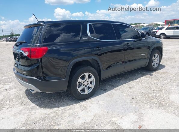 1GKKNRLS3J2234372 2018 GMC ACADIA Black Tył prawy