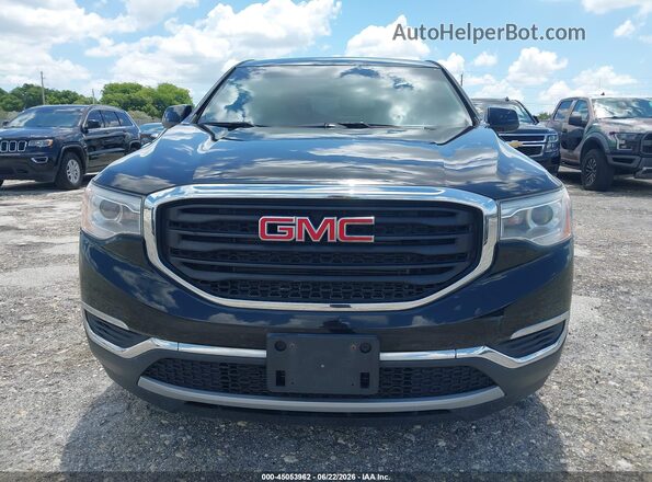 1GKKNRLS3J2234372 2018 GMC ACADIA Black Widok z przodu