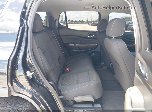 1GKKNRLS3J2234372 2018 GMC ACADIA Black Widok naklejki z numerem VIN