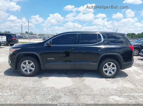 1GKKNRLS3J2234372 2018 GMC ACADIA Black Widok wnętrza 360 stopni