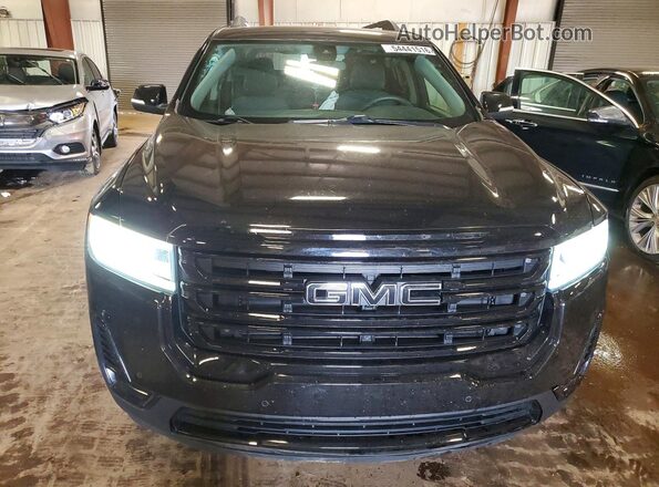 1GKKNRLS3MZ182519 2021 GMC ACADIA Black Front view