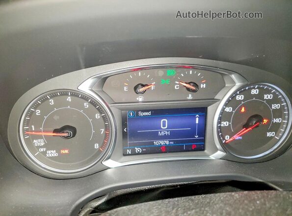 1GKKNRLS3MZ182519 2021 GMC ACADIA Black Instrument cluster view