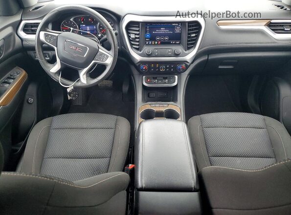 1GKKNRLS3MZ199109 2021 GMC ACADIA Синий Вид панели приборов